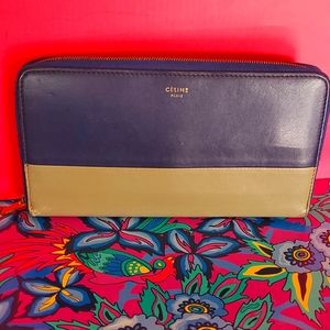 Authentic Celine Zippy Wallet